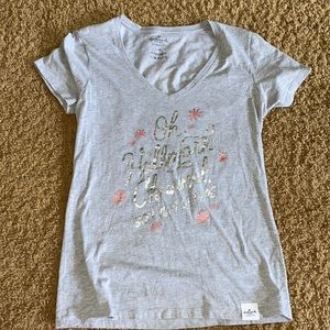 V neck hallmark shirt